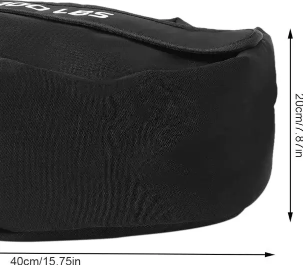 Fitness Sandsack für Krafttraining 30-45KG Verstellbar Trainingssandsack Kraftsandsack für Functional Fitness Gewichtssack