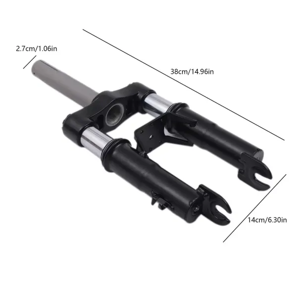 Elektroroller Federung Vorderradgabel Kit Roller Gabel Vorne + Stoßdämpfer + Ständer + Schlammschutzset für M365 / PRO Pro2