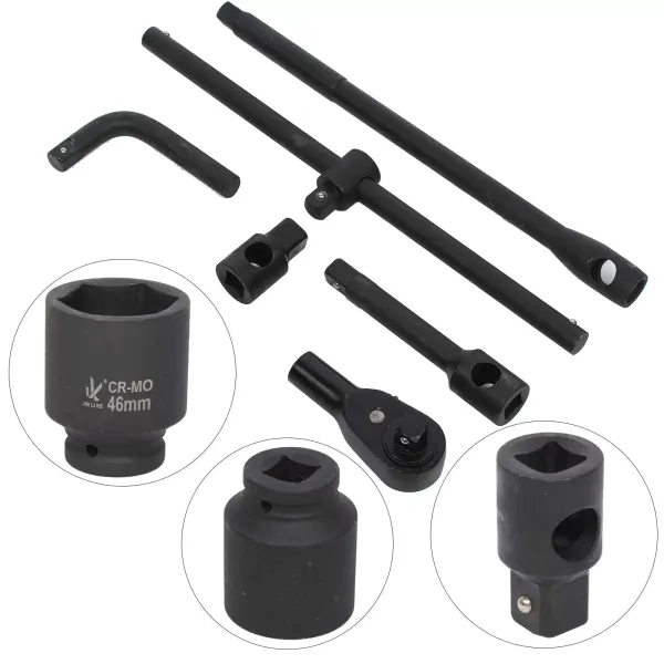 26pcs Steckschlüsselsatz Stecknüsse 3/4