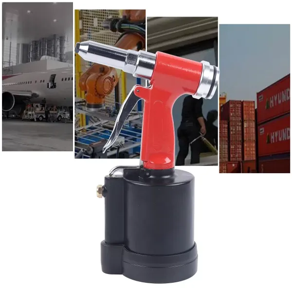 Blindnietpistole 1/4 NPT Druckluft Pneumatische Nietpistole Druckluft Blindnieten Air Nietgerät Blindnietgerät