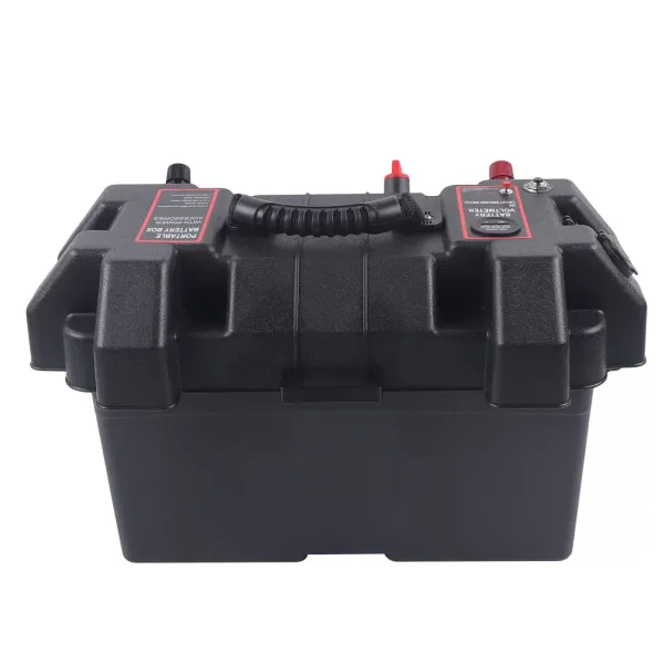 Batteriekasten Batterie Kasten Box für Boot Bootsmotor Doppelte USB Ladeanschluss