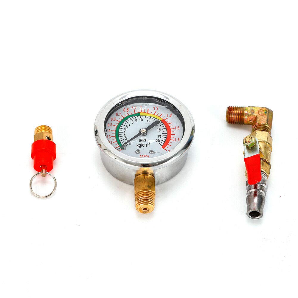 20/40L Reifenfüller Kit Booster Airbooster Luftkanone Befüllhilfe Luftkanone Reifenbooster