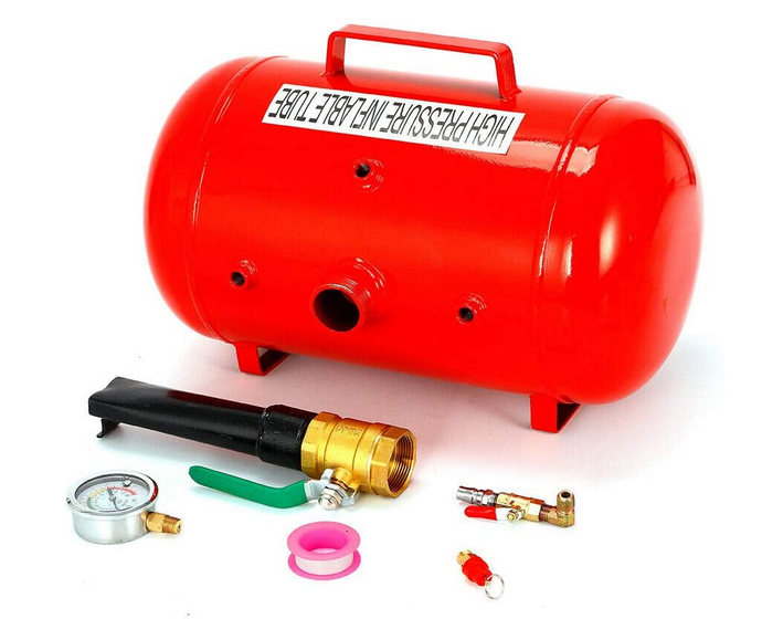 20/40L Reifenfüller Kit Booster Airbooster Luftkanone Befüllhilfe Luftkanone Reifenbooster