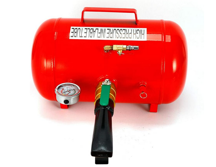20/40L Reifenfüller Kit Booster Airbooster Luftkanone Befüllhilfe Luftkanone Reifenbooster