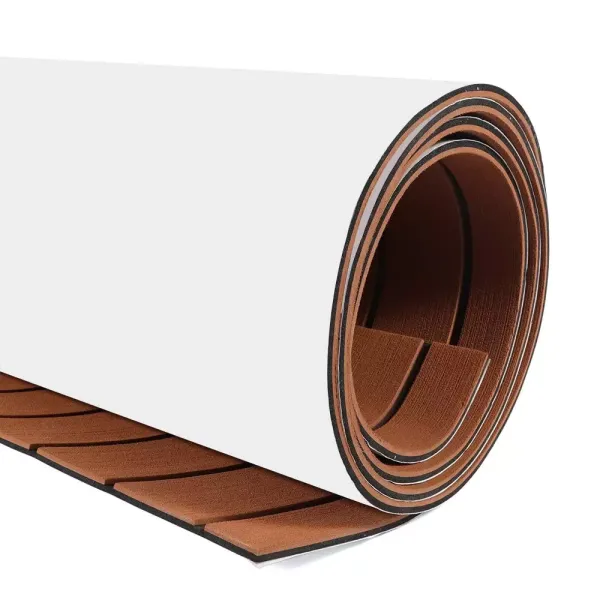 CNCEST 2400 * 900 * 6mm Eva Schaum Bodenbelag Fußboden Selbstklebend Mat Yacht Boot Decking