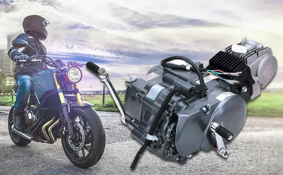 125CC 4-Takt Motor Getriebemotor Manuelle Luftgekühlt Motor