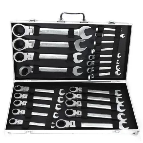 22* Maul Ring Ratschen schlüssel Satz 6-32mm Gabelschlüssel Ratschen Set