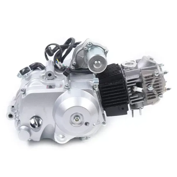 CNCEST Langlebiger 125CC 4 Takt Halbautomatischer Motor horizontaler Einzylinder Luftkühlungsmotor