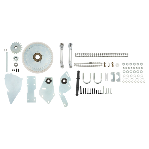 Fahrradmotor Kits Elektrofahrrad-Umbau-Set Shifter Motorized Bikes Jackshaft Kit für 66CC 80CC 100CC 2-Takt Gasmotorräder