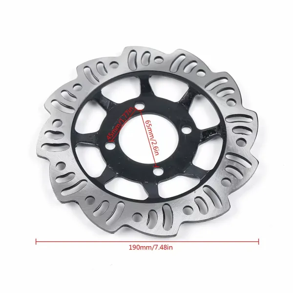 Hinten Hydraulik Bremsen Kit Scheibenbremse 4-Takt 49-125 CCM Bremse Scheibe