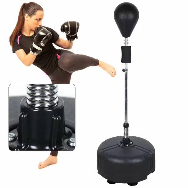 Boxen Boxsack 120-160cm Punchingball Boxsack Standboxsack Verstellbar Boxbirne