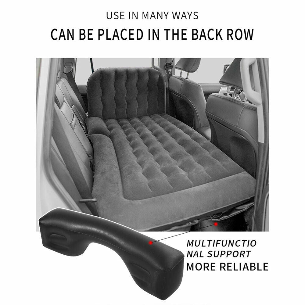 CNCEST Auto Luftmatratze PVC Aufblasbare Matratze mit Luftpumpe  Luftmatratzen Reise Camping Luftbett für Auto SUV