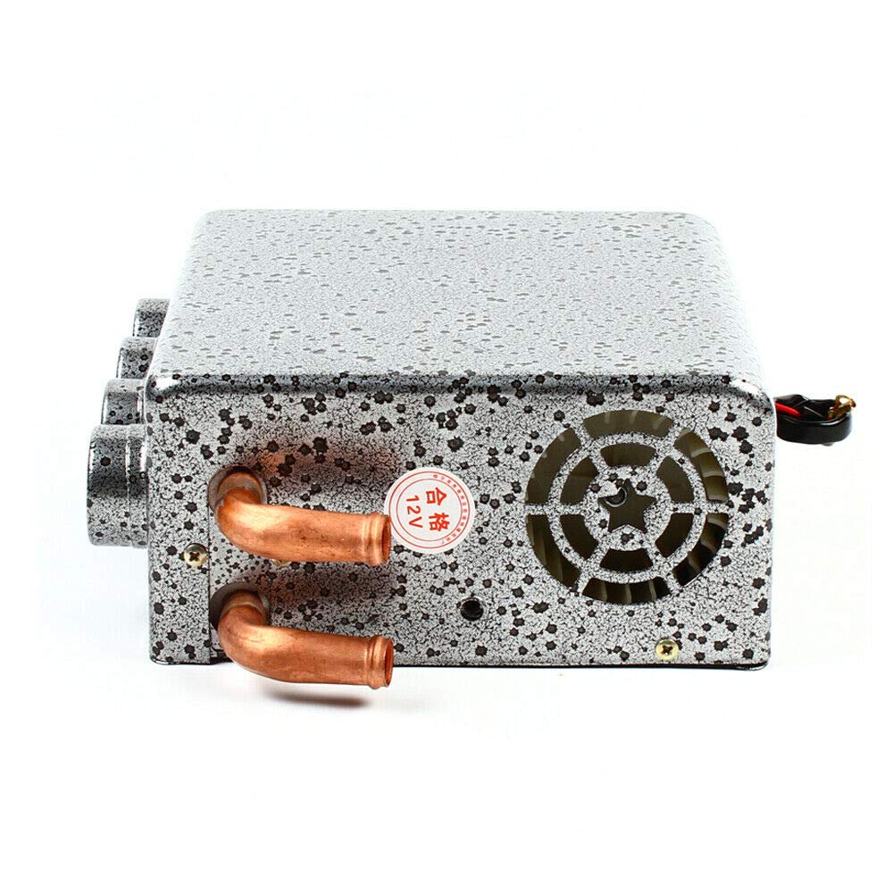 Armaturenbrettheizung Universal Vehicle Underdash Heater Mit Schalter 4 Ports+Copper Tube und Speed Switch