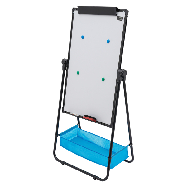 Dry Erase Board mit Ständer, tragbare Whiteboards zum Schreiben, höhenverstellbar und 360° drehbarer U-Ständer Magnetisches Whiteboard