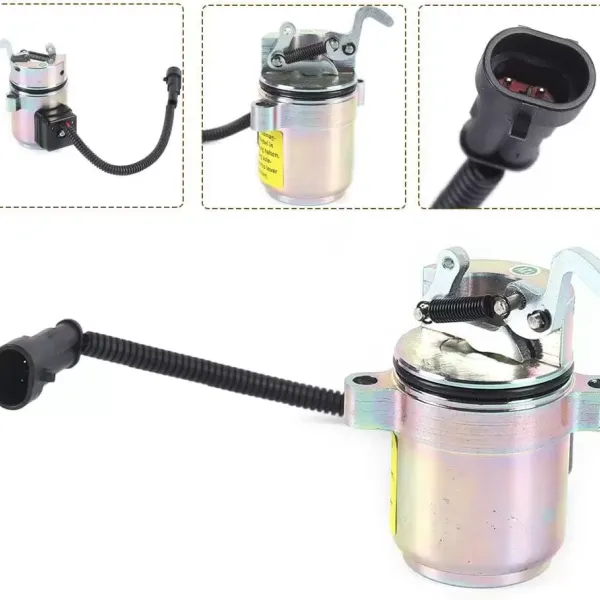 Magnetventil, 12V Profi Stopmagnet Absteller Abstellmotor Solenoid Abstellmagnet für F2L2011