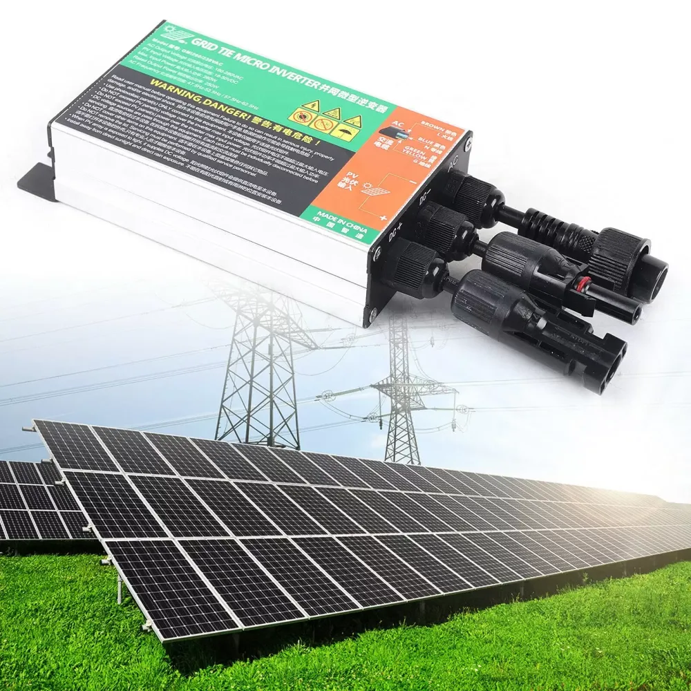 Solar Mikrowechselrichter 260W Grid Tie Wechselrichter MPPT Sinus-Mikro-Wechselrichter für Solarpanel
