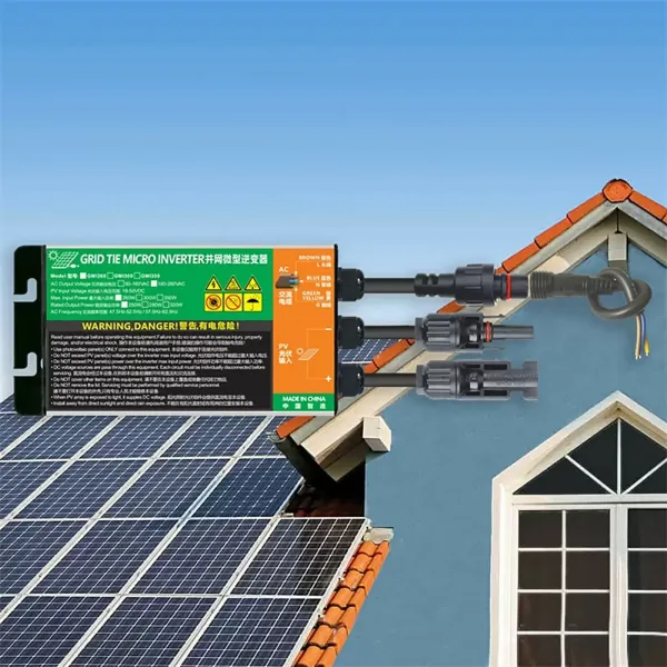 Solar Mikrowechselrichter 260W Grid Tie Wechselrichter MPPT Sinus-Mikro-Wechselrichter für Solarpanel