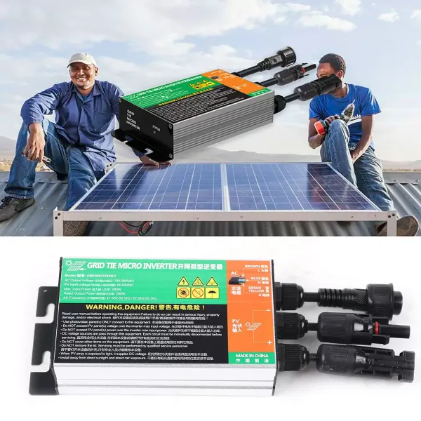 Solar Mikrowechselrichter 260W Grid Tie Wechselrichter MPPT Sinus-Mikro-Wechselrichter für Solarpanel Solar Mikrowechselrichter 260W Grid Tie Wechselrichter MPPT Sinus-Mikro-Wechselrichter für Solarpanel