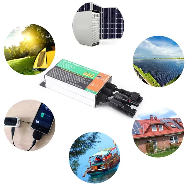 Solar Mikrowechselrichter 260W Grid Tie Wechselrichter MPPT Sinus-Mikro-Wechselrichter für Solarpanel