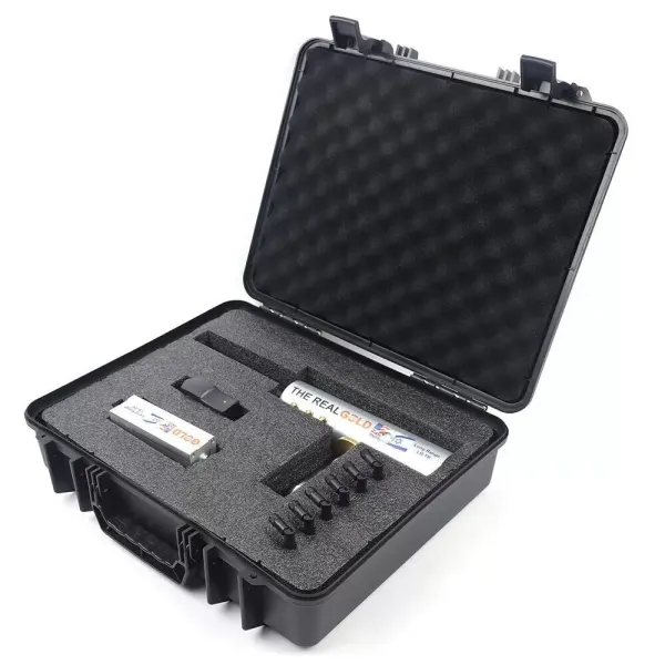 6 Antennen AKS Metall Detektor Handheld Metalldetektor Golddetektor mit 6-Antennen & Koffer Steuerung