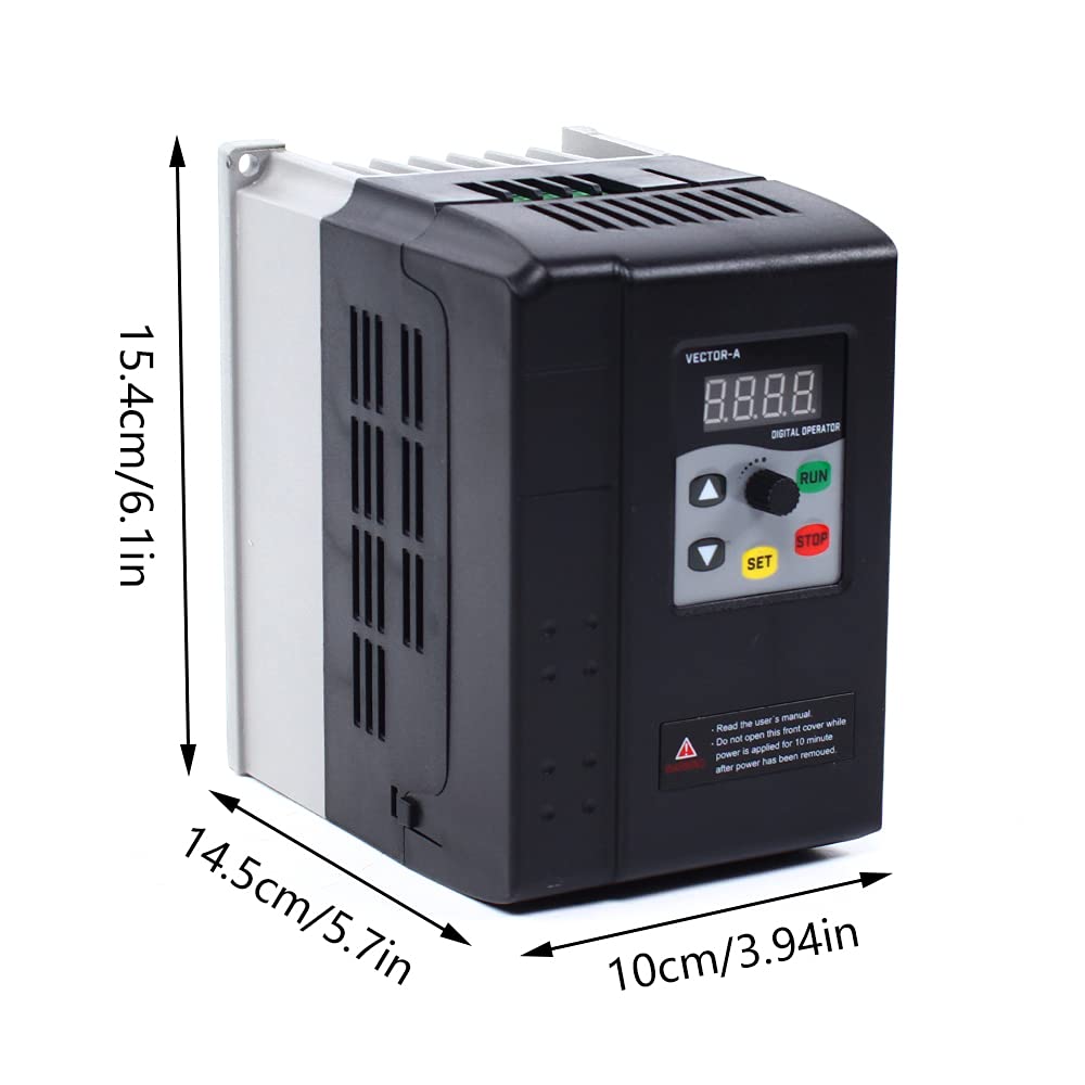 220V 2.2KW Transformator VFD Drehzahlregelung Frequenzumrichter Diver Variable Frequency Inverter