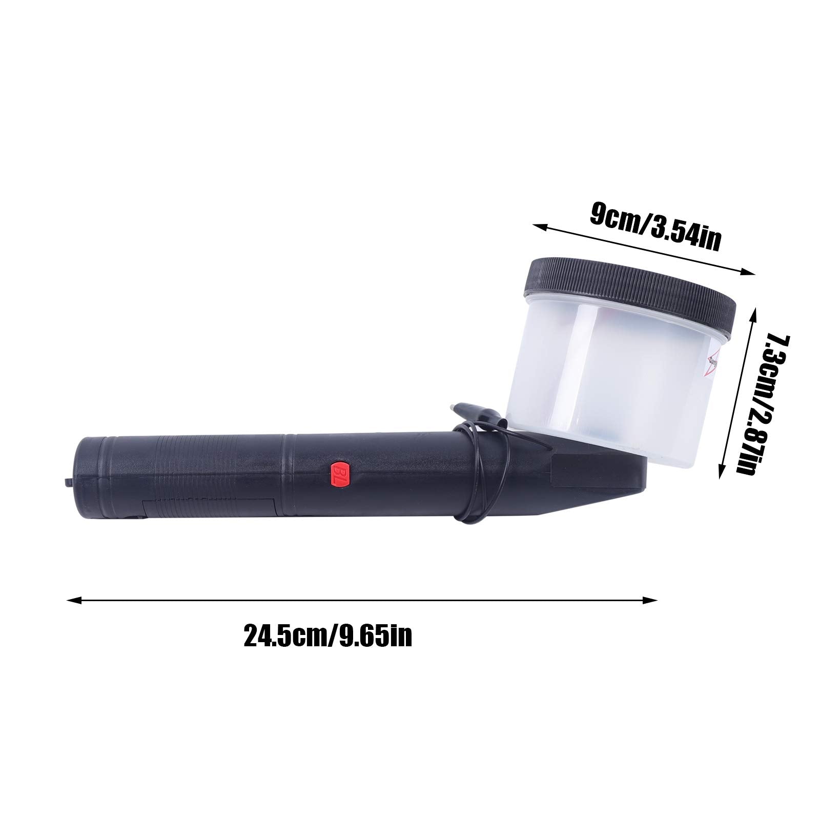 Mini Begrasungsgerät ABS Handheld Static Grass Flock Applicator Maschine