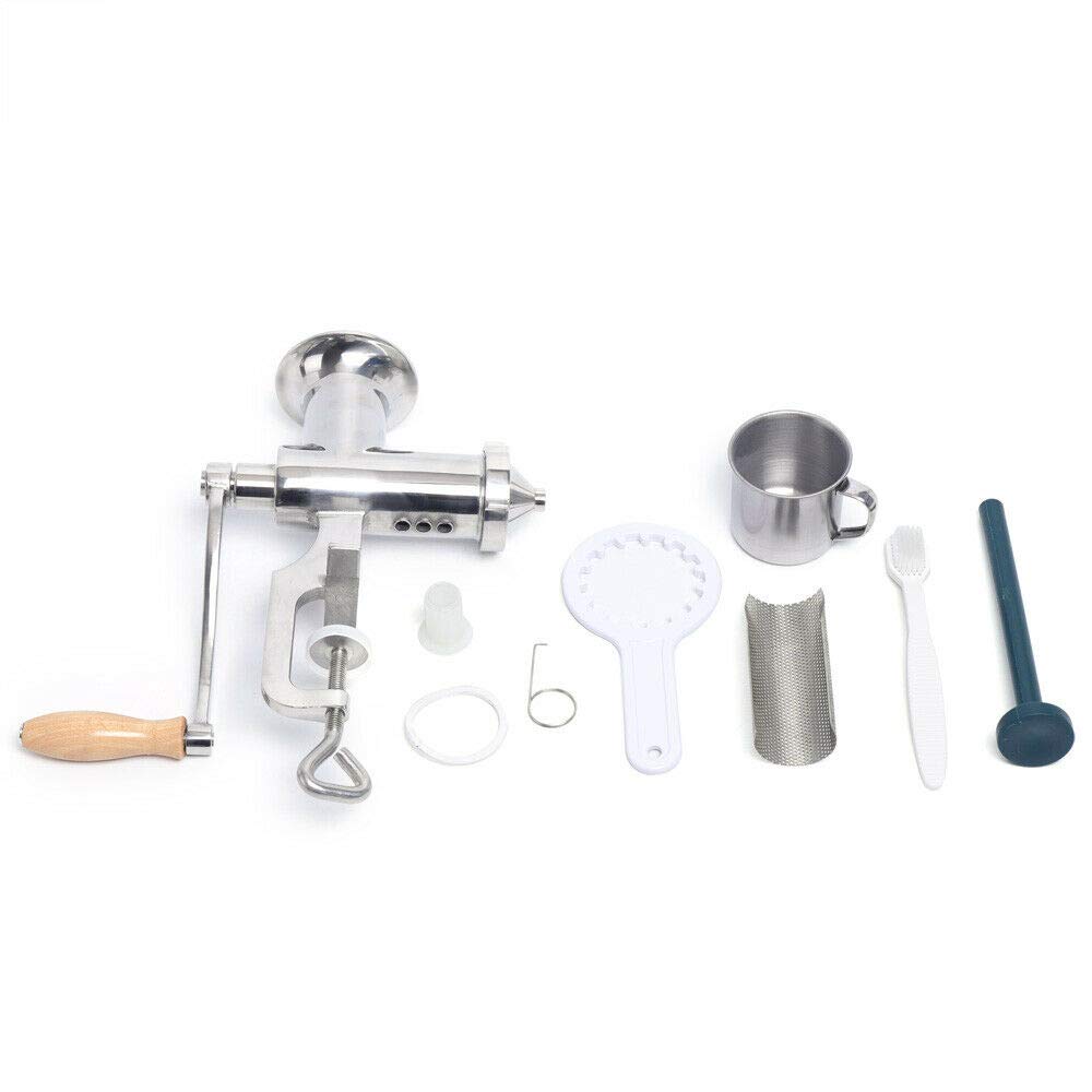 Entsafter Saftpresse Squeezer Obst Gemüse Entsafter Edelstahl für Blattgemüse Edelstahl 3 Filter Ohne Strom Entsafter Saftpresse Squeezer Obst Gemüse Entsafter Edelstahl für Blattgemüse Edelstahl 3 Filter Ohne Strom