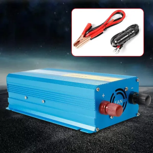 12V-230V 1000W/2000W Spannungswandler Reiner Sinus Wechselstrom Wechselrichter
