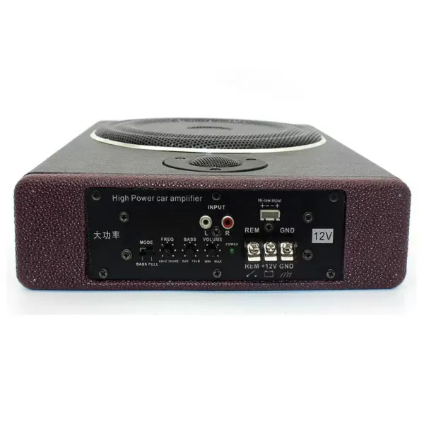 8 Zoll 600W Auto Untersitz Subwoofer Lautsprecher