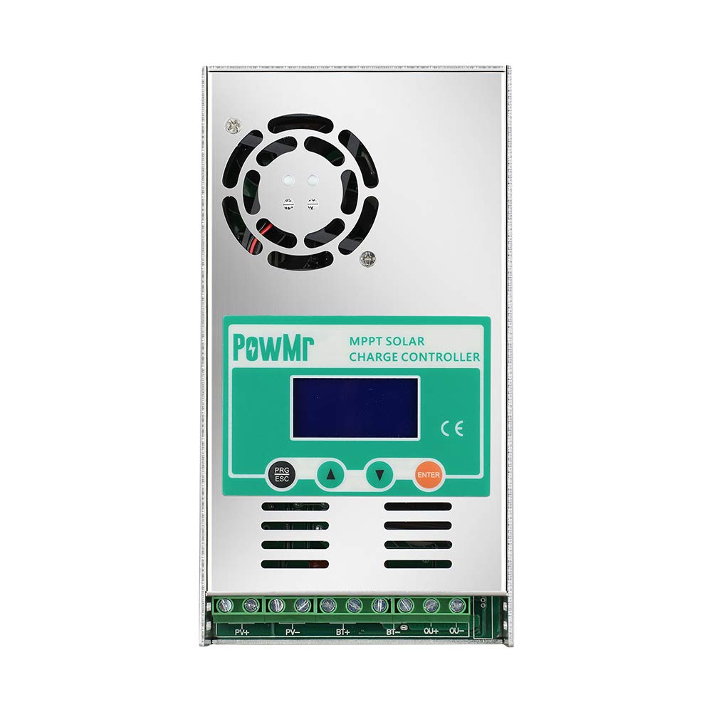 60A MPPT Solarladeregler mit LCD-Anzeige 12V/24V/36V/48V