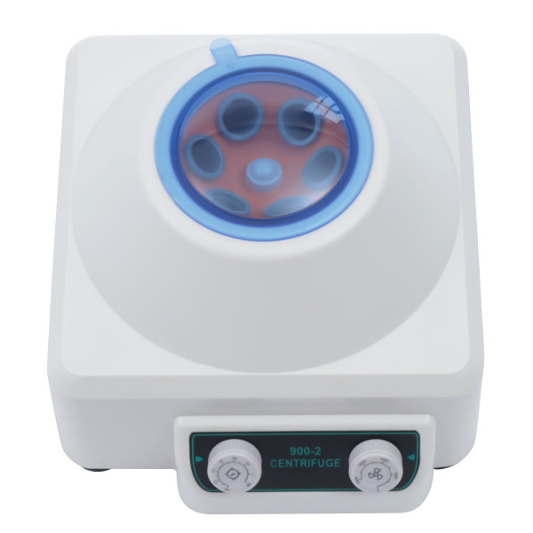 Elektrische Zentrifugenmaschine 6x20ml 900-2 Tragbare Labor-Tischzentrifugen für die medizinische Praxis 110V 4000 U/min Stabile PRP-Zentrifuge mit Timer