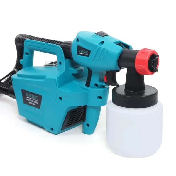 Farbspritzsystem 800W elektrisches Farbpistolen-Set Lackierpistole Spritzpistole für Latexfarbe