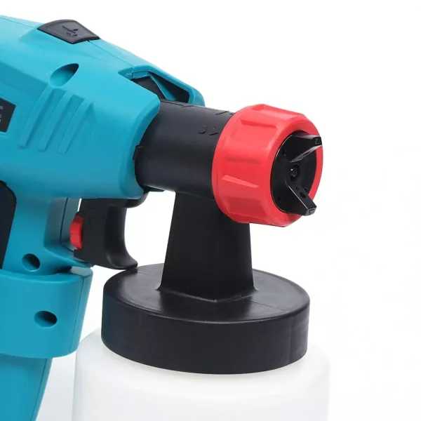 Farbspritzsystem 800W elektrisches Farbpistolen-Set Lackierpistole Spritzpistole für Latexfarbe