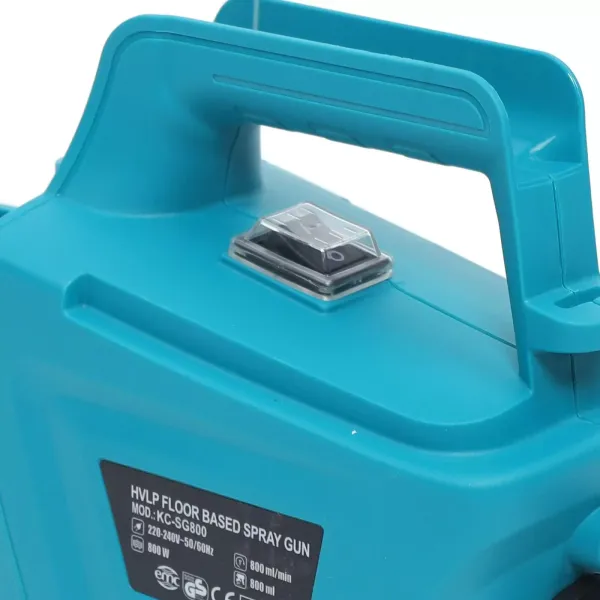 Farbspritzsystem 800W elektrisches Farbpistolen-Set Lackierpistole Spritzpistole für Latexfarbe
