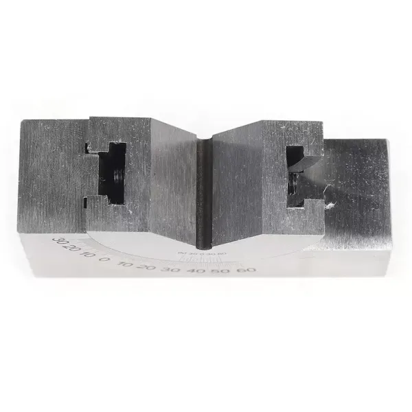 Winkelprisma Präzisions Prismen V Block Messtechnik verstellbar Werkzeugmacher 102x30x50mm