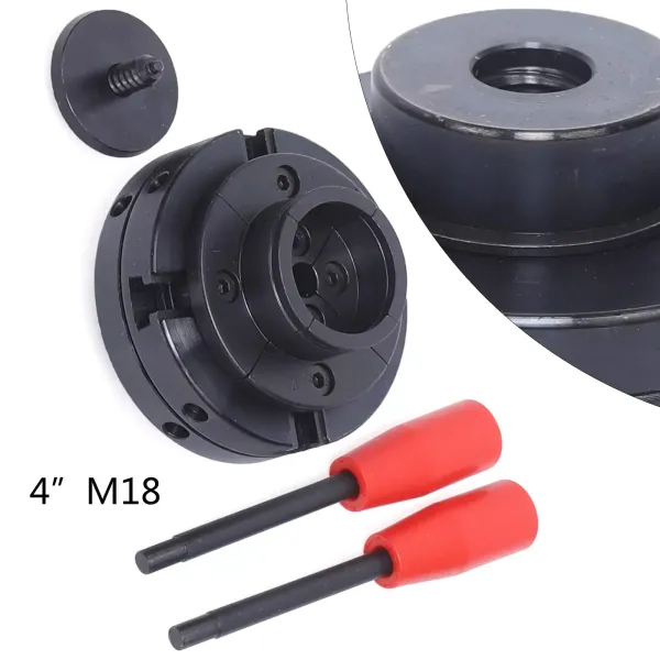 Selbstzentrierendes 4-Backen-Spannfutter M18 Gewinde Spannbereich beträgt 40-70 mm Selbstzentrierendes 4-Backen-Spannfutter M18 Gewinde Spannbereich beträgt 40-70 mm