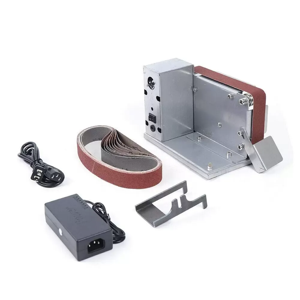 Mini-Bandmaschine elektrische Poliermaschine Bandmaschine Schleifmaschine