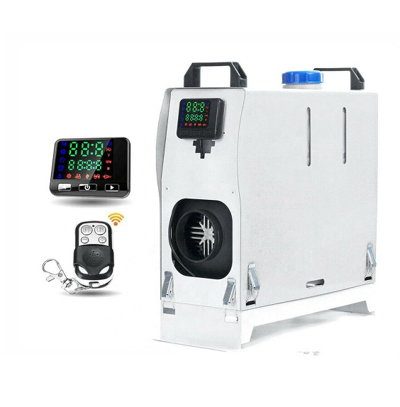 5KW 12V Diesel Lufterhitzer, Auto Heizung Dieselheizung Standheizung, Air Diesel Heizung mit Schalldämpfer, LKW Boot KFZ