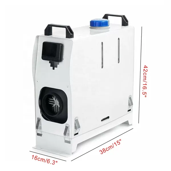 5KW 12V Diesel Lufterhitzer, Auto Heizung Dieselheizung Standheizung, Air Diesel Heizung mit Schalldämpfer, LKW Boot KFZ