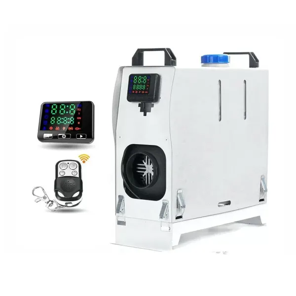 5KW 12V Diesel Lufterhitzer, Auto Heizung Dieselheizung Standheizung, Air Diesel Heizung mit Schalldämpfer, LKW Boot KFZ