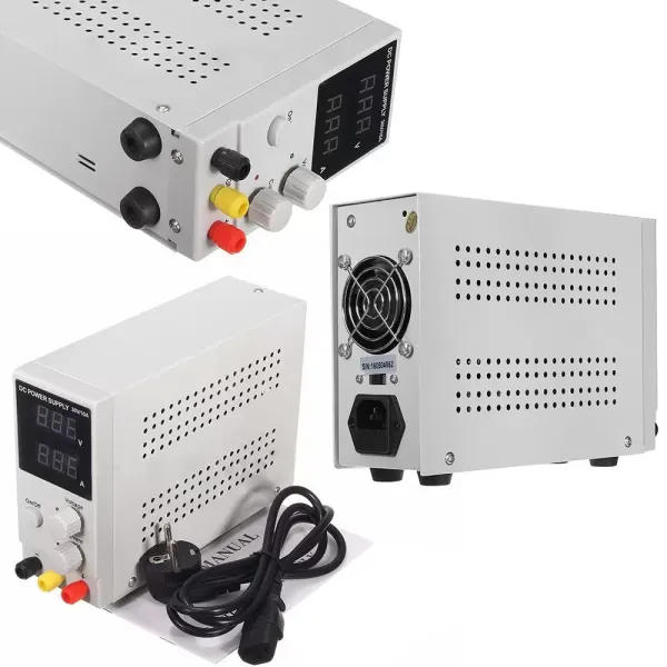 0-30V 0-10A DC Regelbar Netzgerät Versorgungsteil mit LED-Anzeige