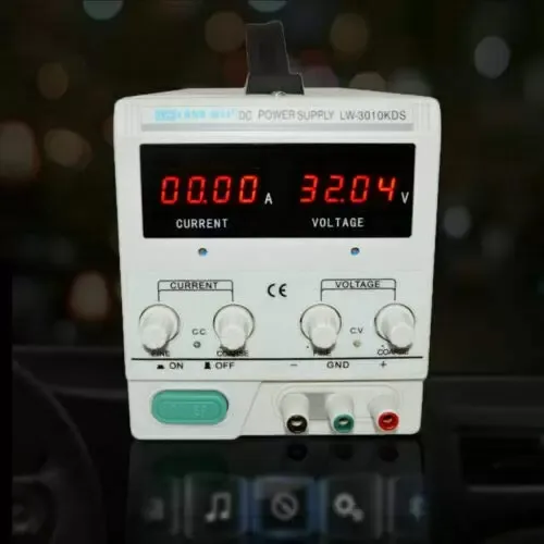 0-30V 0-10A Digitales DC Netzteil Gleichstromversorgung Tool