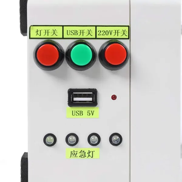 Tragbare Manuelle Kurbel Generator Multifunktions Handkurbel Stromerzeuger Notladegerät Ladegerät
