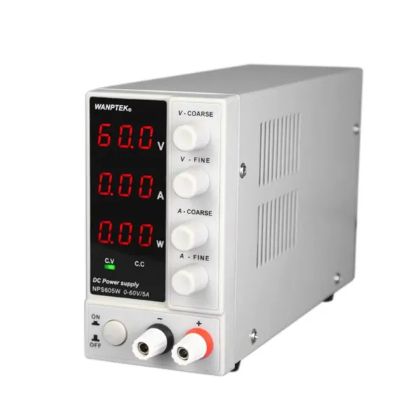 0-60V 0-5A Labornetzgerät Labornetzteil Trafo Regelbares Netzgerät LED Display 0-60V 0-5A Labornetzgerät Labornetzteil Trafo Regelbares Netzgerät LED Display