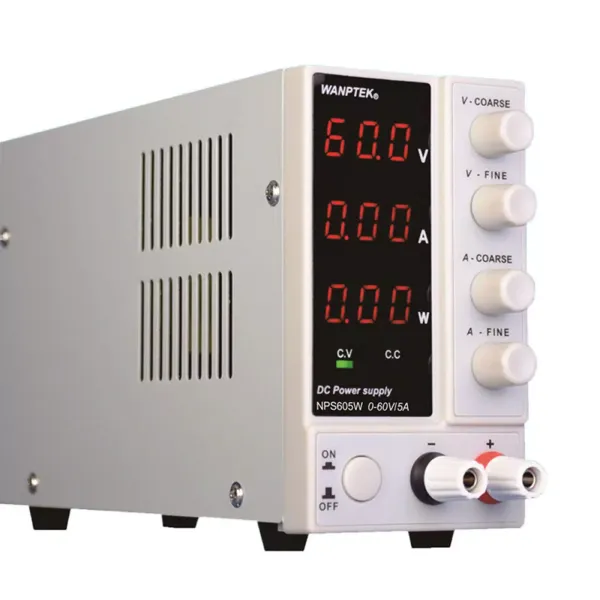 0-60V 0-5A Labornetzgerät Labornetzteil Trafo Regelbares Netzgerät LED Display