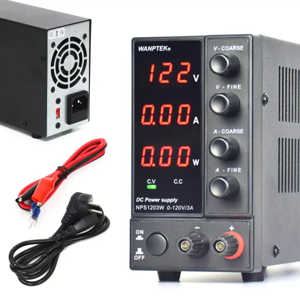 Labornetzgerät 0-3A DC Regelbar Stabilisiertes Schaltnetzteil Strommessgerät Labornetzgerät 0-3A DC Regelbar Stabilisiertes Schaltnetzteil Strommessgerät