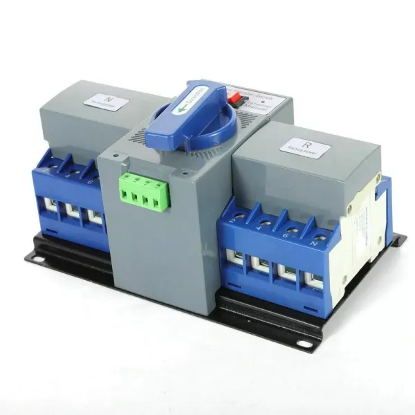 Automatischer Umschalter 6-63A 4P Dual Power Automatischer Übertragungsschalter Automatischer Umschalter 6-63A 4P Dual Power Automatischer Übertragungsschalter