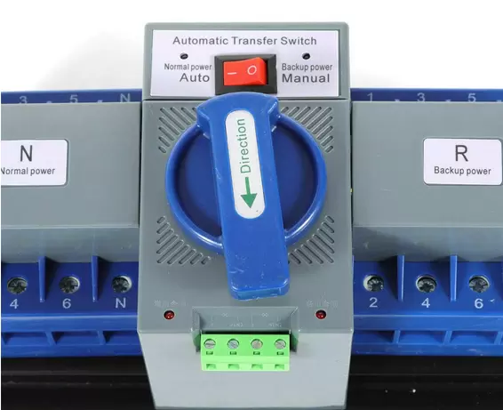 Automatischer Umschalter 6-63A 4P Dual Power Automatischer Übertragungsschalter