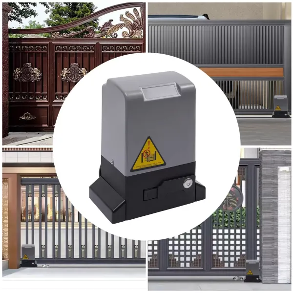 CNCEST 230V 750W 1800KG Schiebetorantrieb Elektrischer Garagetor+2 Fernbedienungen CNCEST 230V 750W 1800KG Schiebetorantrieb Elektrischer Garagetor+2 Fernbedienungen