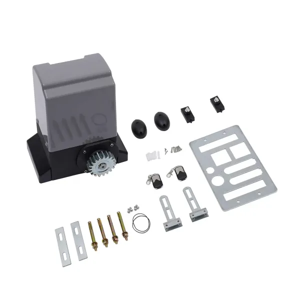 CNCEST 230V 750W 1800KG Schiebetorantrieb Elektrischer Garagetor+2 Fernbedienungen